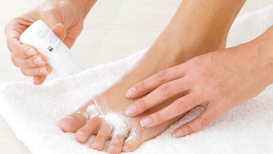 powder for the treatment of fungi